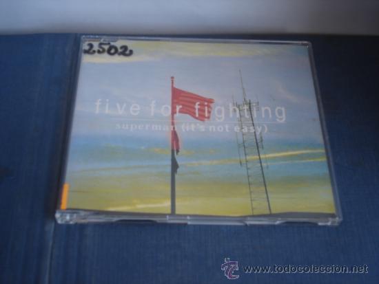 CDs de m&uacute;sica: FIVE FOR FIGHTING   SUPERMAN (IT&acute;S NOT EASY)  PROMO CD-SINGLE - Foto 1