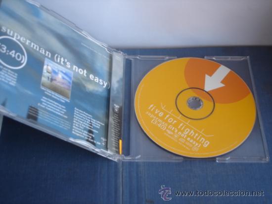 CDs de m&uacute;sica: FIVE FOR FIGHTING   SUPERMAN (IT&acute;S NOT EASY)  PROMO CD-SINGLE - Foto 2