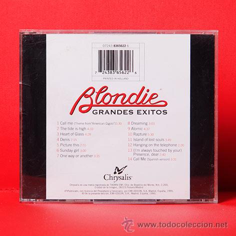CDs de m&uacute;sica: BLONDIE GRANDES EXITOS CD - Foto 2