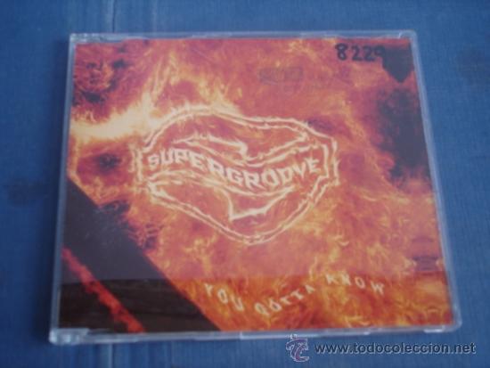CDs de m&uacute;sica: SUPERGROOVE  YOU GOTTA KNOW  CD SINGLE - Foto 1