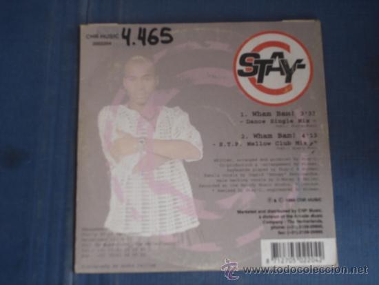 CDs de m&uacute;sica: STAY-C   WHAM BAM  CD-SINGLE 1+1 - Foto 2