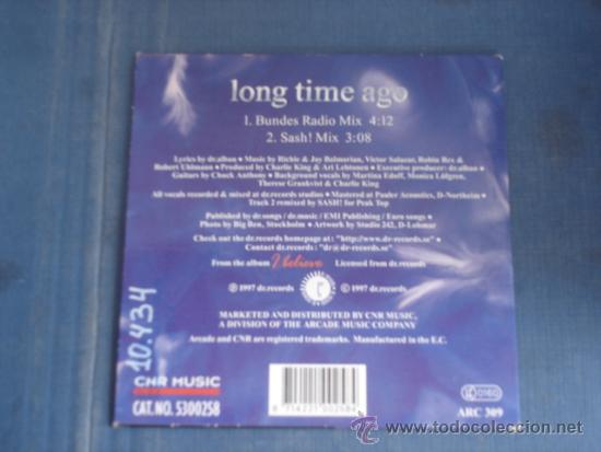 CDs de m&uacute;sica: DR.ALBAN   LONG TIME AGO  CD-MAXI 1+1 - Foto 2