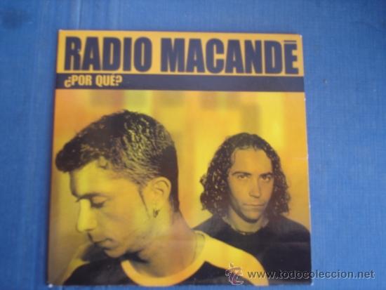CDs de m&uacute;sica: RADIO MACANDE  &iquest;POR QUE?  PROMO CD SINGLE - Foto 1