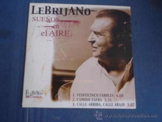 CDs de m&uacute;sica: LEBRIJANO  SUE&Ntilde;OS EN EL AIRE   CD MAXI 3 TRACKS - Foto 1