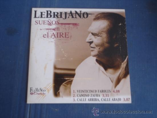 CDs de m&uacute;sica: LEBRIJANO  SUE&Ntilde;OS EN EL AIRE   CD MAXI 3 TRACKS - Foto 1