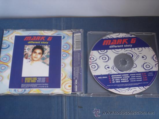 CDs de m&uacute;sica: MARK-G   DIFFERENT STORY  CD-MAXI 4 TRACKS - Foto 2