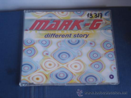 CDs de m&uacute;sica: MARK-G   DIFFERENT STORY  CD-MAXI 4 TRACKS - Foto 1