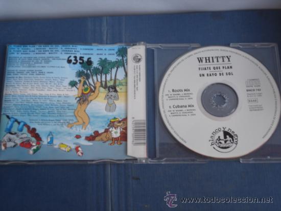CDs de m&uacute;sica: WHITTY   FIJATE QUE PLAN  CD-SINGLE 1+1 - Foto 2