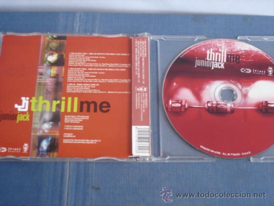 CDs de m&uacute;sica: JUNIOR JACK   THRILL ME  CD-SINGLE 1+2 - Foto 2
