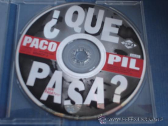 CDs de m&uacute;sica: PACO PIL   &iquest;QUE PASA?  CD-SINGLE - Foto 1