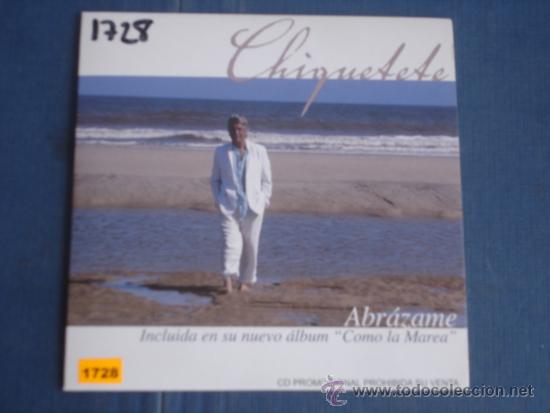 CDs de m&uacute;sica: CHIQUETETE   ABRAZAME  PROMO CD-SINGLE - Foto 1