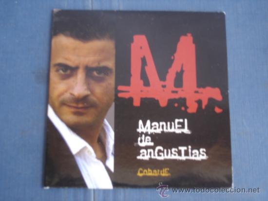 CDs de m&uacute;sica: MANUEL DE ANGUSTIAS   COBARDE  PROMO CD-SINGLE - Foto 1