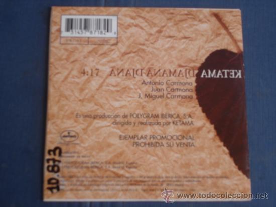 CDs de m&uacute;sica: KETAMA   DJAMANA DJANA  PROMO CD-SINGLE - Foto 2