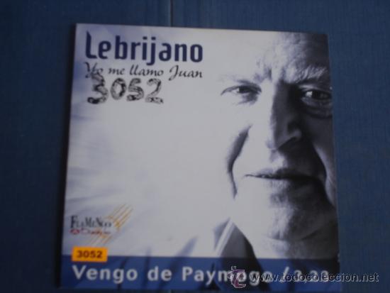 CDs de m&uacute;sica: LEBRIJANO   VENGO DE PAYMOGO  PROMO CD-SINGLE - Foto 1