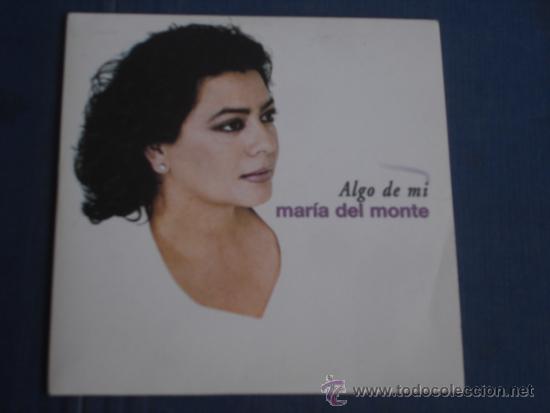 CDs de m&uacute;sica: MARIA DEL MONTE   ALGO DE MI  PROMO CD-SINGLE - Foto 1