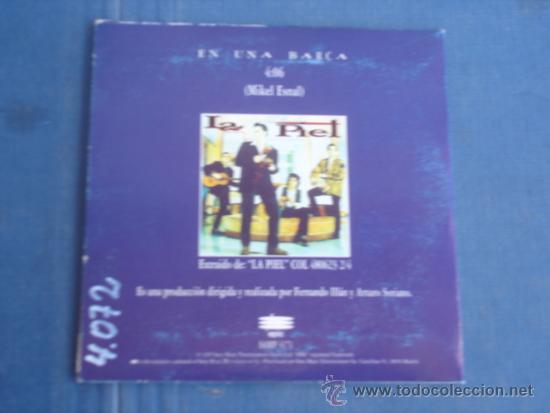 CDs de m&uacute;sica: LA PIEL   EN UNA BARCA  CD-SINGLE - Foto 2