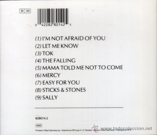 CDs de m&uacute;sica: CARMEL - THE FALLING - compact disc.mirar portes antes de comprar - Foto 2