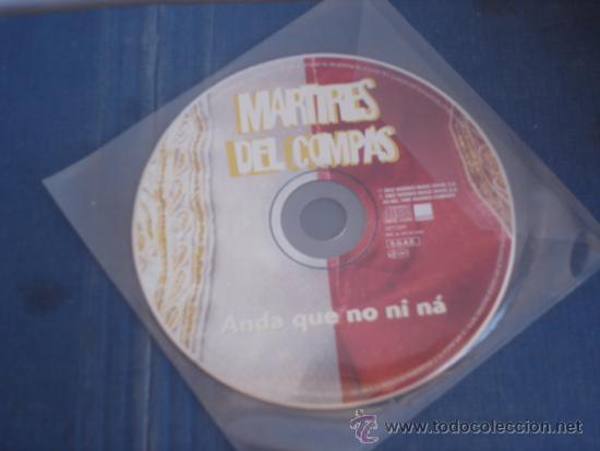 CDs de m&uacute;sica: MARTIRES DEL COMPAS   ANDA QUE NO NI N&Aacute;  CD-SINGLE - Foto 1