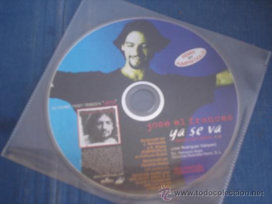 CDs de m&uacute;sica: JOS&Eacute; EL FRANC&Eacute;S   YA SE VA  PROMO CD-SINGLE - Foto 1