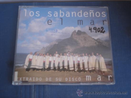 CDs de m&uacute;sica: LOS SABANDE&Ntilde;OS   EL MAR  CD-SINGLE - Foto 1