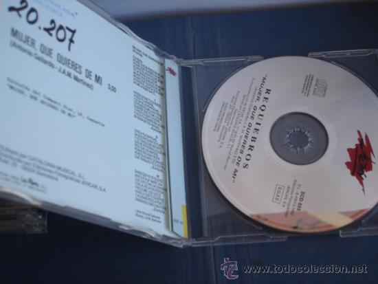 CDs de m&uacute;sica: REQUIEBROS   MUJER, QUE QUIRES DE MI  PROMO CD-SINGLE - Foto 2