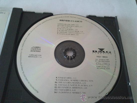 CDs de m&uacute;sica: Cd Brindis Clasicos. - Foto 4