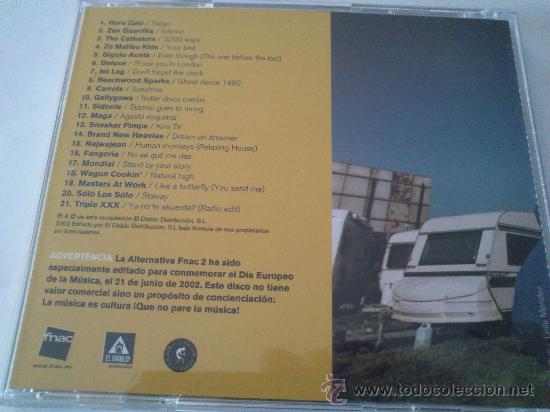 CDs de m&uacute;sica: parte trasera del cd. - Foto 2