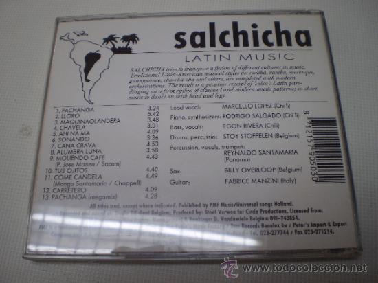 CDs de m&uacute;sica: SALCHICHA-LATIN MUSIC-CD- C 9 - Foto 2