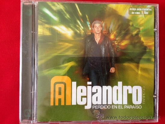 CDs de m&uacute;sica: CD ALEJANDRO PARRE&Ntilde;O PERDIDO EN EL PARAISO - Foto 1