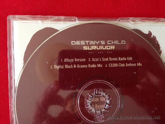 CDs de m&uacute;sica: CD SINGLE DESTINYS CHILD SURVIVOR - Foto 2