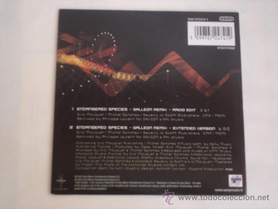 CDs de m&uacute;sica: DEEP FOREST  ENDANGERED SPECIES +1  CD SINGLE - Foto 2