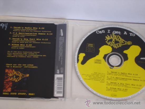 CDs de m&uacute;sica: GRAPHIDI LOGIK   CAN I GET A YO  CD-MAXI 4 TRACKS - Foto 2
