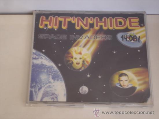 CDs de m&uacute;sica: HIT &acute;N&acute;HIDE   SPACE INVADERS  CD-MAXI 3 TRACKS - Foto 1