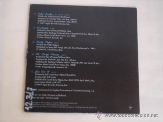CDs de m&uacute;sica: ROY ORBISON 5 TRACK SAMPLER CD, Sampler, Promo - Foto 2