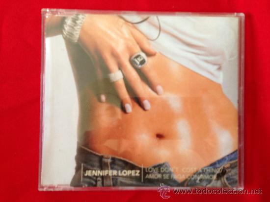 CDs de m&uacute;sica: JENNIFER LOPEZ CD SINGLE LOVE DONT COST A THING - Foto 1