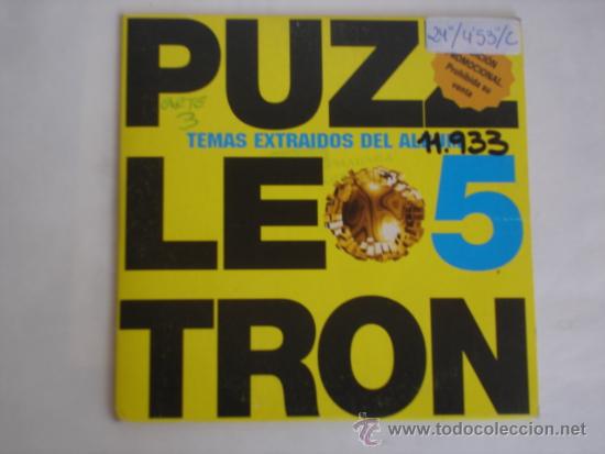 CDs de m&uacute;sica: PUZZLETRON 5  PROMO CD-COMPILATION 8 TRACKS - Foto 1