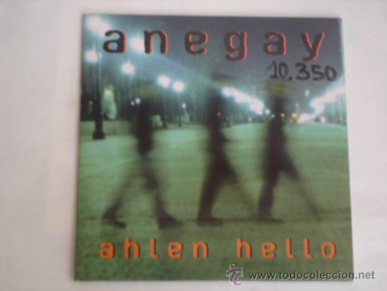 CDs de m&uacute;sica: ANEGAY   AHLEN HELLO  PROMO CD-SINGLE - Foto 1