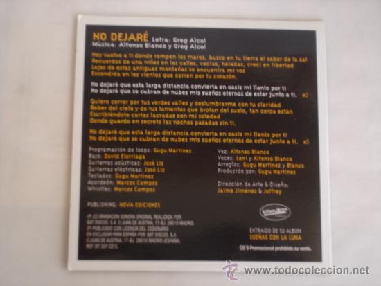CDs de m&uacute;sica: BLANCO   NO DEJARE  PROMO CD-SINGLE - Foto 2