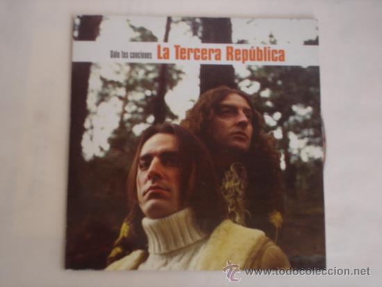 CDs de M&uacute;sica: LA TERCERA REPUBLICA   SOLO TUS CANCIONES  PROMO CD-SINGLE