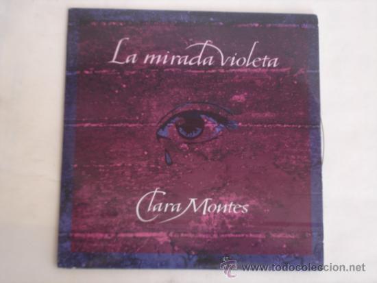 CDs de m&uacute;sica: CLARA MONTES   LA MIRADA VIOLETA  CD-SINGLE - Foto 1