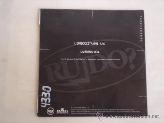 CDs de m&uacute;sica: LA BUENA VIDA   RUIDO?   CD-SINGLE - Foto 2