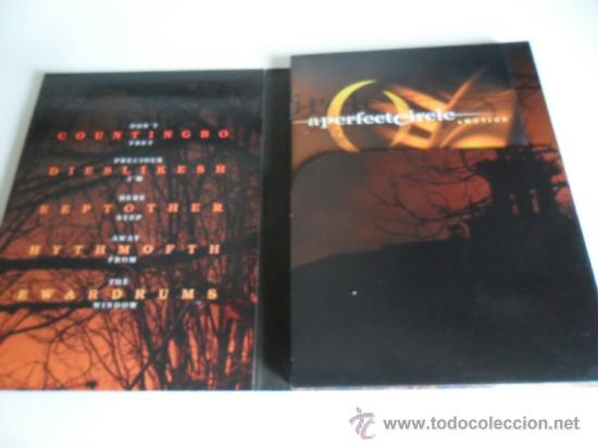 CDs de m&uacute;sica: A PERFECT CIRCLE . AMOTION (CD Y DVD) - Foto 3