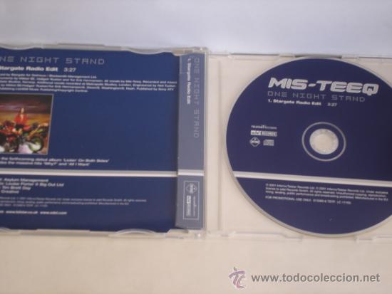 CDs de m&uacute;sica: MIS-TEEQ   ONE NIGHT STAND  PROMO CD-SINGLE - Foto 2