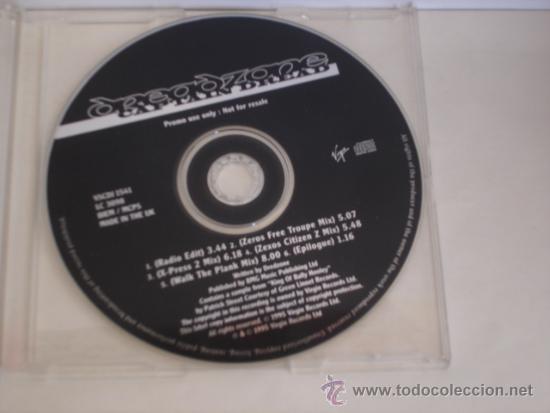 CDs de m&uacute;sica: DREADZONE   CAPTAIN DREAD   PROMO CD-SINGLE 1+1 - Foto 1