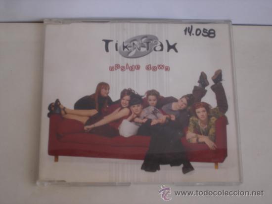 CDs de m&uacute;sica: TIKN&acute;TAK   UPSIDE DOWN  PROMO CD-SINGLE 1+1 - Foto 1