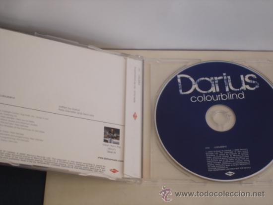 CDs de m&uacute;sica: DARIUS   COLOURBLIND  PROMO CD-SINGLE - Foto 2