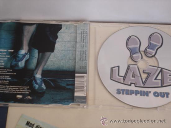 CDs de m&uacute;sica: LAZE   STEPPIN&acute; OUT  CD-MAXI 6 TRACKS - Foto 2