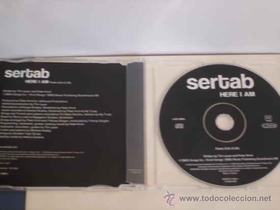 CDs de m&uacute;sica: SERTAB   HERE I AM  PROMO CD-SINGLE - Foto 2