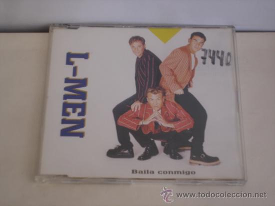 CDs de m&uacute;sica: L-MEN   BAILA CONMIGO  CD-SINGLE 1+1 - Foto 1