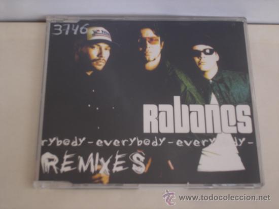 CDs de m&uacute;sica: RABANES   EVERYBODY  CD-MAXI 6 TRACKS - Foto 1